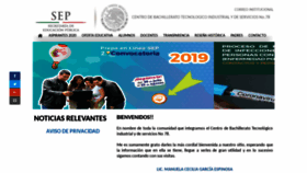 What Cbtis78.edu.mx website looked like in 2020 (3 years ago)