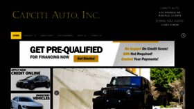 What Capcitiauto.com website looked like in 2020 (4 years ago)