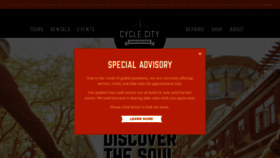 What Cyclevancouver.com website looked like in 2020 (4 years ago)