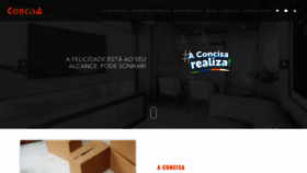 What Construtoraconcisa.com.br website looked like in 2020 (4 years ago)
