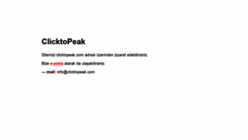 What Clicktopeak.net website looked like in 2020 (3 years ago)