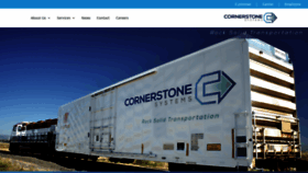 What Cornerstone-systems.com website looked like in 2020 (4 years ago)