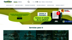 What Comfenalcoantioquia.com website looked like in 2020 (3 years ago)
