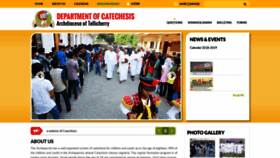What Catechismthalassery.org website looked like in 2020 (3 years ago)