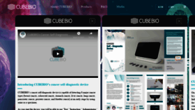 What Cubebio.co.kr website looked like in 2020 (4 years ago)