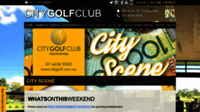 What Citygolf.com.au website looked like in 2020 (4 years ago)