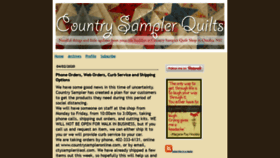 What Countrysampler.typepad.com website looked like in 2020 (4 years ago)