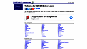 What Cdrom-drivers.com website looked like in 2020 (3 years ago)