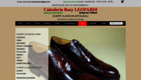 What Calzolerialeopardi.it website looked like in 2020 (3 years ago)