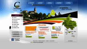 What Collinesnorddauphine.fr website looked like in 2020 (3 years ago)