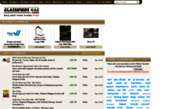 What Classifiedsuae.com website looked like in 2020 (3 years ago)