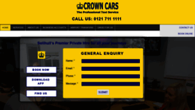 What Crowncars.co.uk website looked like in 2020 (4 years ago)
