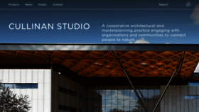 What Cullinanstudio.com website looked like in 2020 (4 years ago)