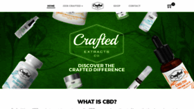 What Craftedhemp.co website looked like in 2020 (3 years ago)