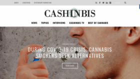 What Cashinbis.com website looked like in 2020 (4 years ago)
