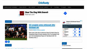 What Cricfooty.com website looked like in 2020 (3 years ago)