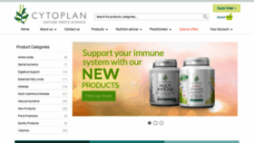 What Cytoplan.co.uk website looked like in 2020 (3 years ago)