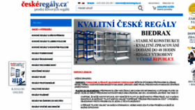 What Ceskeregaly.cz website looked like in 2020 (3 years ago)