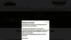 What Cobblestoneparkgolfclub.com website looked like in 2020 (3 years ago)