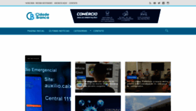 What Cidadebranca.com.br website looked like in 2020 (3 years ago)