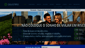 What Celestinodesp.com.br website looked like in 2020 (4 years ago)