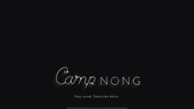 What Campnong.com website looked like in 2020 (4 years ago)