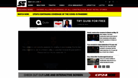 What Cp24.com website looked like in 2020 (3 years ago)