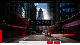 What Choices.co.uk website looked like in 2020 (4 years ago)
