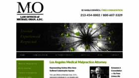 What Californiamedlaw.com website looked like in 2020 (3 years ago)