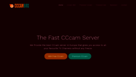 What Cccambird.com website looked like in 2020 (3 years ago)