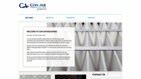 What Conairindustries.com website looked like in 2020 (3 years ago)