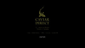 What Caviardirect.com website looked like in 2020 (4 years ago)