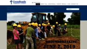 What Crossroadsmd.org website looked like in 2020 (5 years ago)
