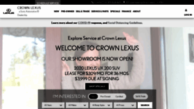 What Crownlexus.com website looked like in 2020 (3 years ago)