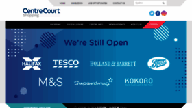 What Centrecourtshopping.co.uk website looked like in 2020 (4 years ago)