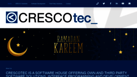What Crescotec.com website looked like in 2020 (4 years ago)