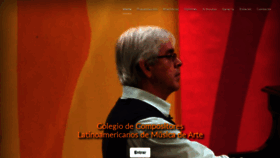 What Colegiocompositores-la.org website looked like in 2020 (3 years ago)