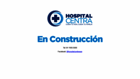 What Centrahospital.com website looked like in 2020 (3 years ago)