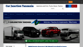What Carjunction.co.tz website looked like in 2020 (3 years ago)