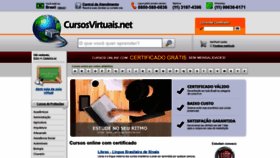 What Cursosvirtuais.net website looked like in 2020 (3 years ago)