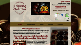 What Capitalconfections.com website looked like in 2020 (3 years ago)