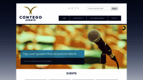 What Contego-events.com website looked like in 2020 (4 years ago)
