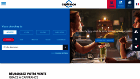 What Capifrance.fr website looked like in 2020 (3 years ago)