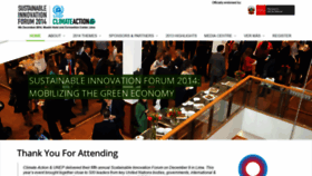 What Cop20lima.org website looked like in 2020 (6 years ago)