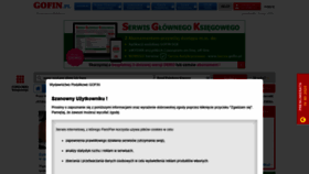 What Czasopismaksiegowych.gofin.pl website looked like in 2020 (4 years ago)