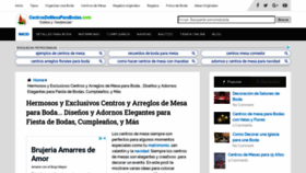 What Centrosdemesaparaboda.com website looked like in 2020 (3 years ago)