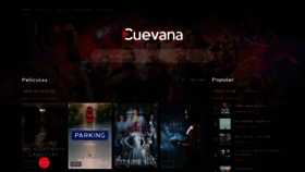 What Cuevana.nu website looked like in 2020 (3 years ago)