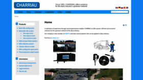 What Charriau.fr website looked like in 2020 (4 years ago)