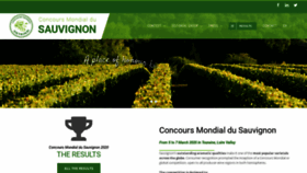 What Cmsauvignon.com website looked like in 2020 (3 years ago)