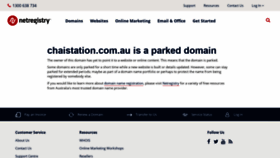 What Chaistation.com.au website looked like in 2020 (4 years ago)